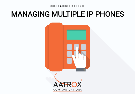 Managing multiple IP phones